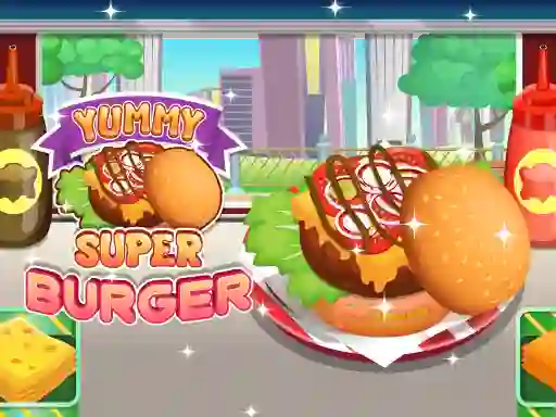 Spel Yummy Super Burger aanlyn