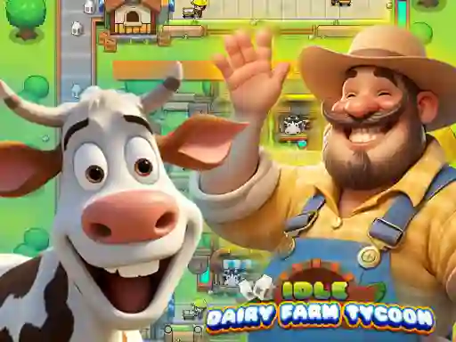 Spel Idle Dairy Farm Tycoon aanlyn