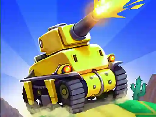 Spel Tank Battle Multiplayer aanlyn