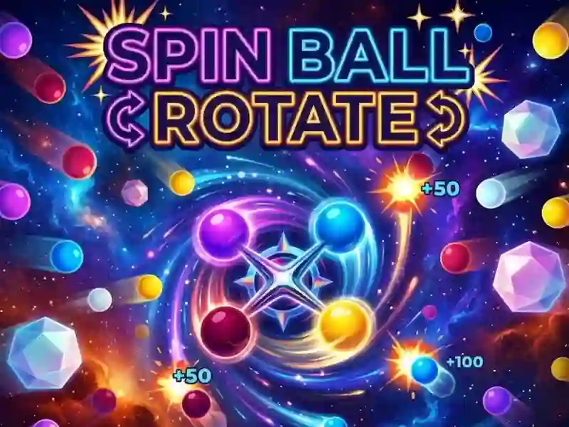 Spel Spin Ball Rotate aanlyn