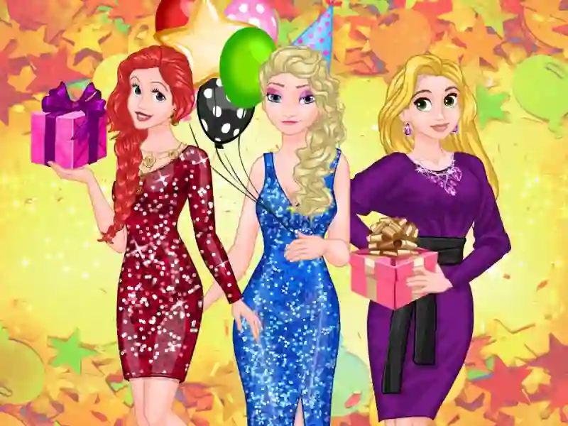Spel Frosty Princess Party Surprise aanlyn