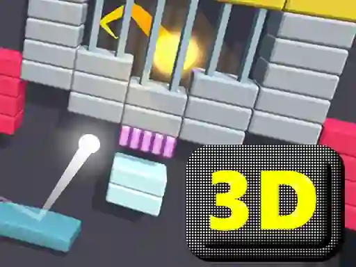 Spel Brick Breaker 3d aanlyn