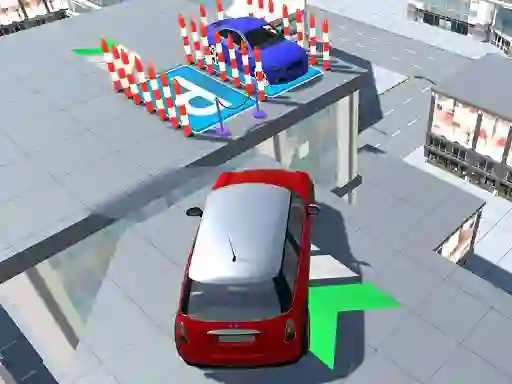 Spel Xtreme Sky Car Parking aanlyn