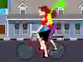 Spel Cycling Kiss aanlyn