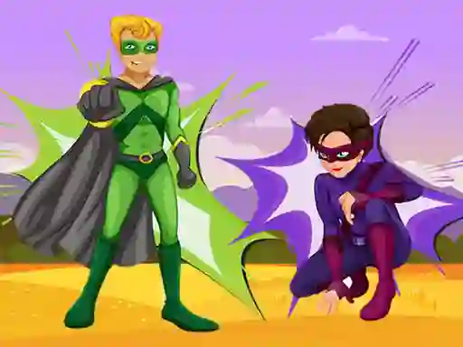 Spel Superheroes Jigsaw aanlyn