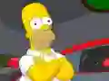 Spel Simpsons Car Parking aanlyn