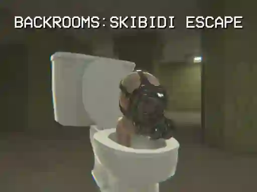 Spel Backrooms: Skibidi Escape aanlyn