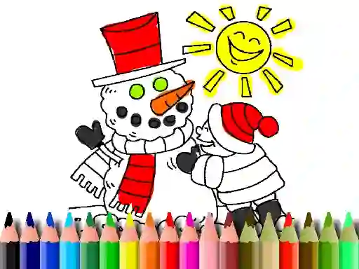 Spel Back To School: Winter Time Coloring aanlyn