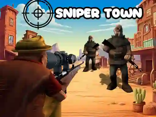 Spel Sniper Town aanlyn