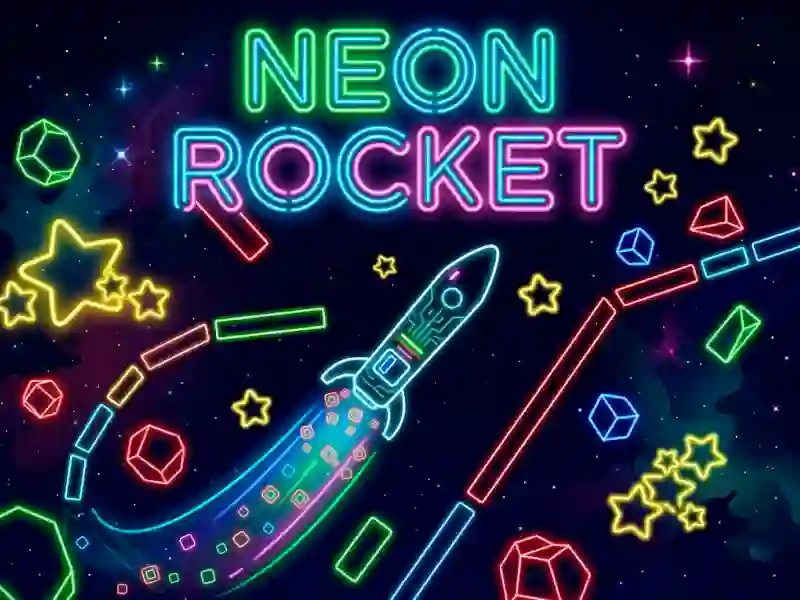 Spel Neon Rocket aanlyn