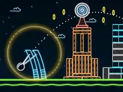 Spel Neon Catapult aanlyn