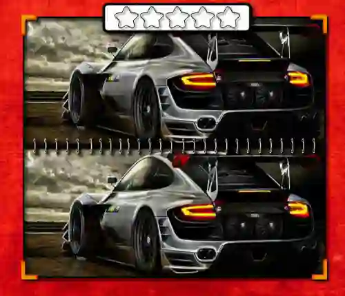 Spel Racing Cars 25 Differences aanlyn