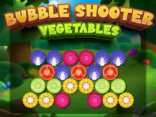Spel Bubble Shooter Vegetables aanlyn