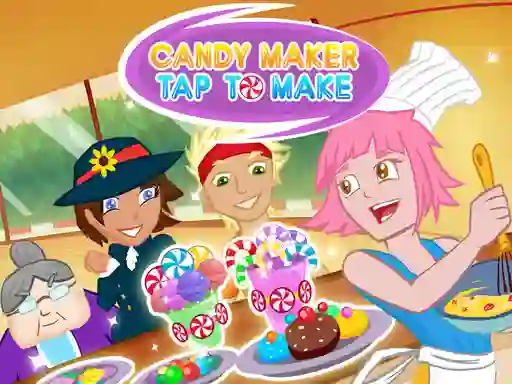Spel Tap Candy Sweets Clicker aanlyn