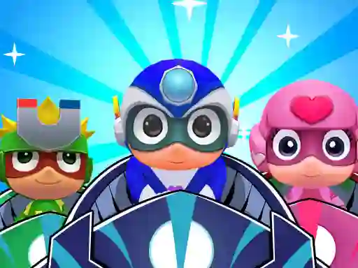 Spel Masks Heroes Racing Kid aanlyn