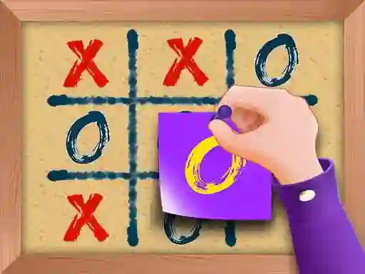 Spel Tic Tac Toe Office aanlyn