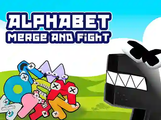 Spel Alphabet Merge And Fight aanlyn