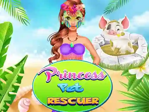 Spel Princess Pet Rescuer aanlyn