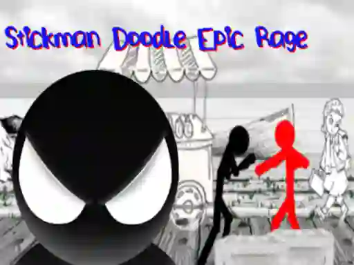 Spel Stickman Doodle Epic Rage aanlyn
