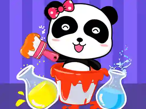 Spel Baby Panda Color Mixing Studio aanlyn