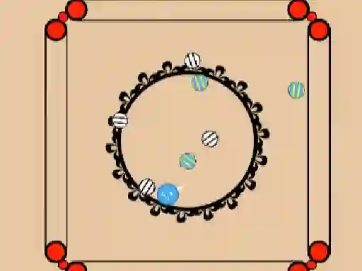 Spel Carrom aanlyn