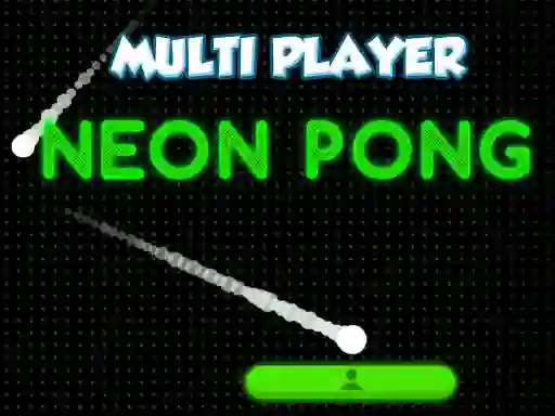 Spel Neon Pong Multi Player aanlyn