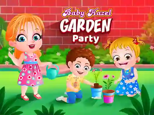 Spel Baby Hazel. Garden party aanlyn