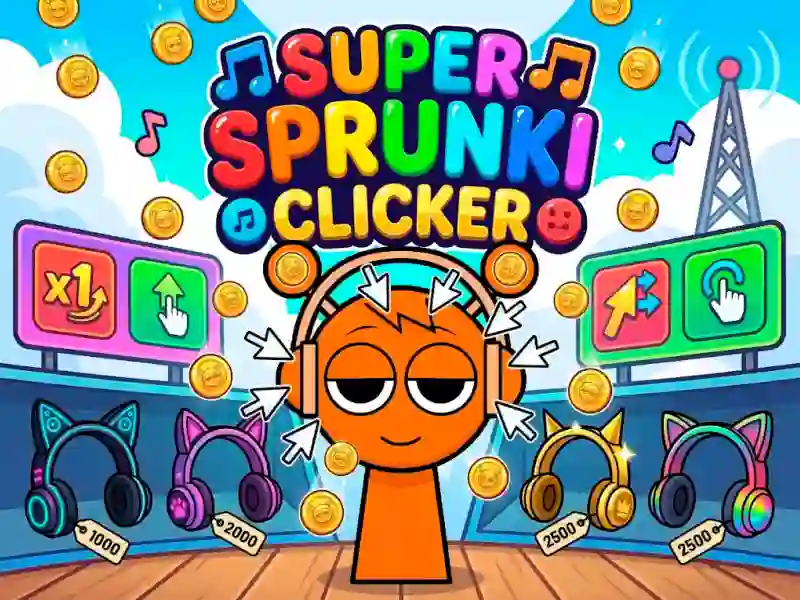 Spel Super Sprunki Clicker aanlyn