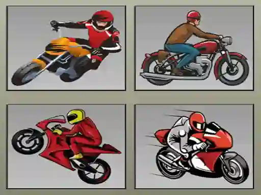 Spel Racing Motorcycles Memory aanlyn