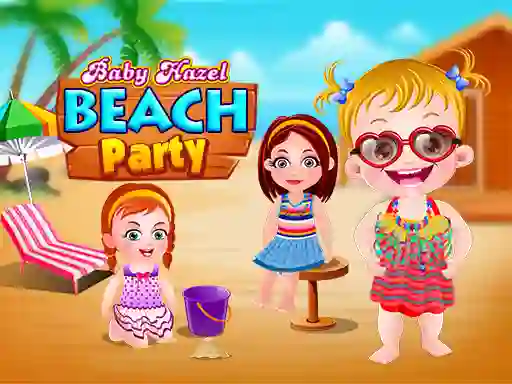 Spel Baby Hazel Beach Party aanlyn