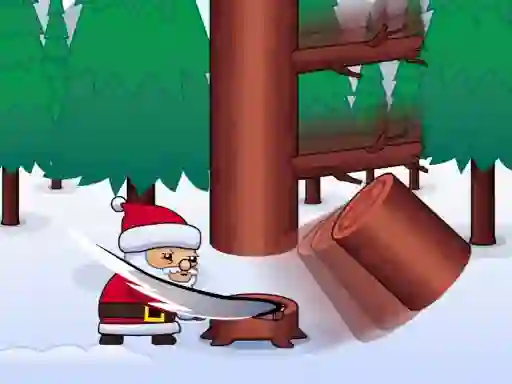 Spel Lumberjack Santa aanlyn
