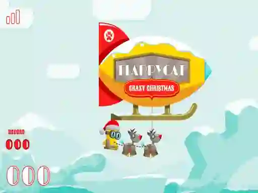 Spel FlappyCat Crazy Christmas aanlyn