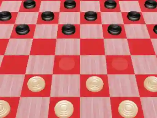 Spel Checkers 3d aanlyn