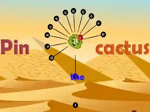 Spel Pin the cactus aanlyn