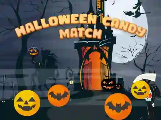 Spel Halloween Candy Match aanlyn