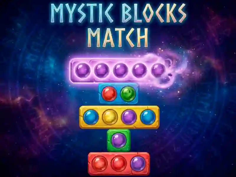Spel Mystic Blocks Match aanlyn