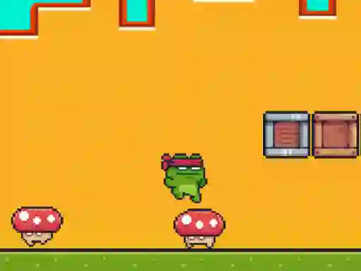 Spel Ninja Frog Adventure aanlyn