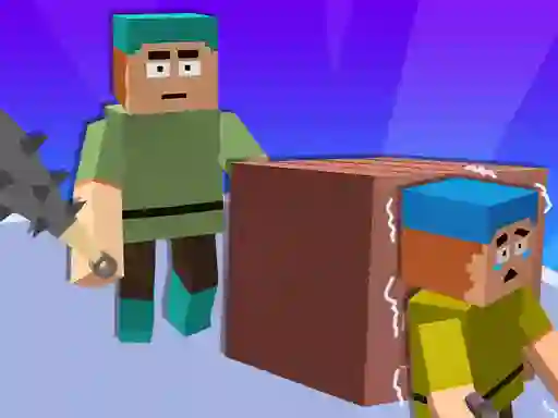 Spel Horror Minecraft Partytime aanlyn