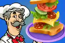 Spel Sandwich Baker aanlyn