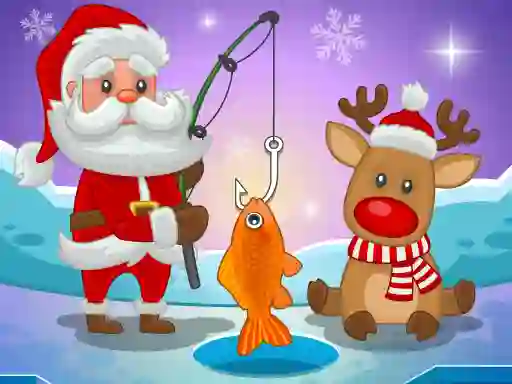 Spel Santa's Christmas Fishing aanlyn