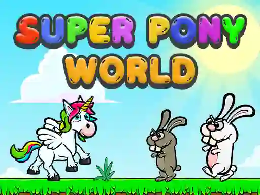 Spel Super Pony World aanlyn