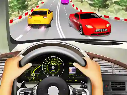 Spel Furious Racing 3D aanlyn