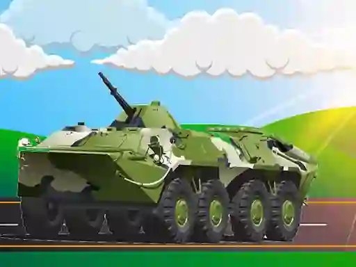 Spel Military Vehicles Jigsaw aanlyn