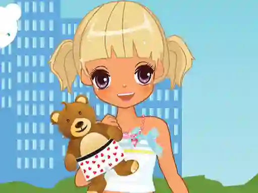 Spel Little Girl Dress Up aanlyn