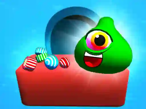 Spel Candy Monsters Puzzle aanlyn