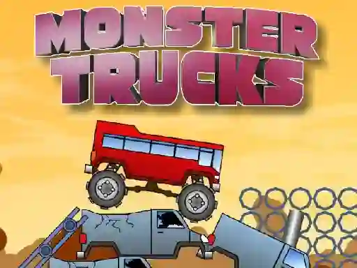 Spel Monster Trucks Challenge aanlyn