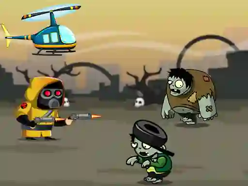 Spel Crazy Zombie Hunter aanlyn