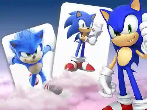 Spel Sonic Memory card Match aanlyn