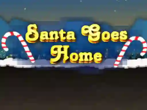 Spel Santa goes home aanlyn