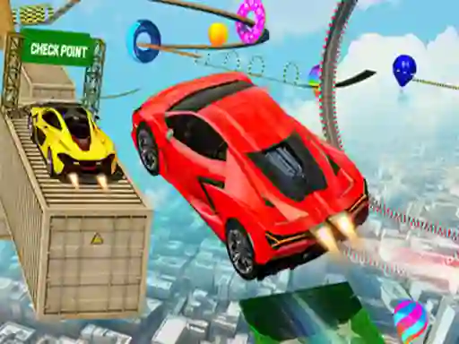 Spel Crazy Car Stunt Descent GT aanlyn